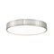 Z-Lite Madison Flush Mount, 1-Light, 20.5 In.W x 3 In.H, Brushed Nickel/Frosted 1005F20-BN-LED - alternate 1